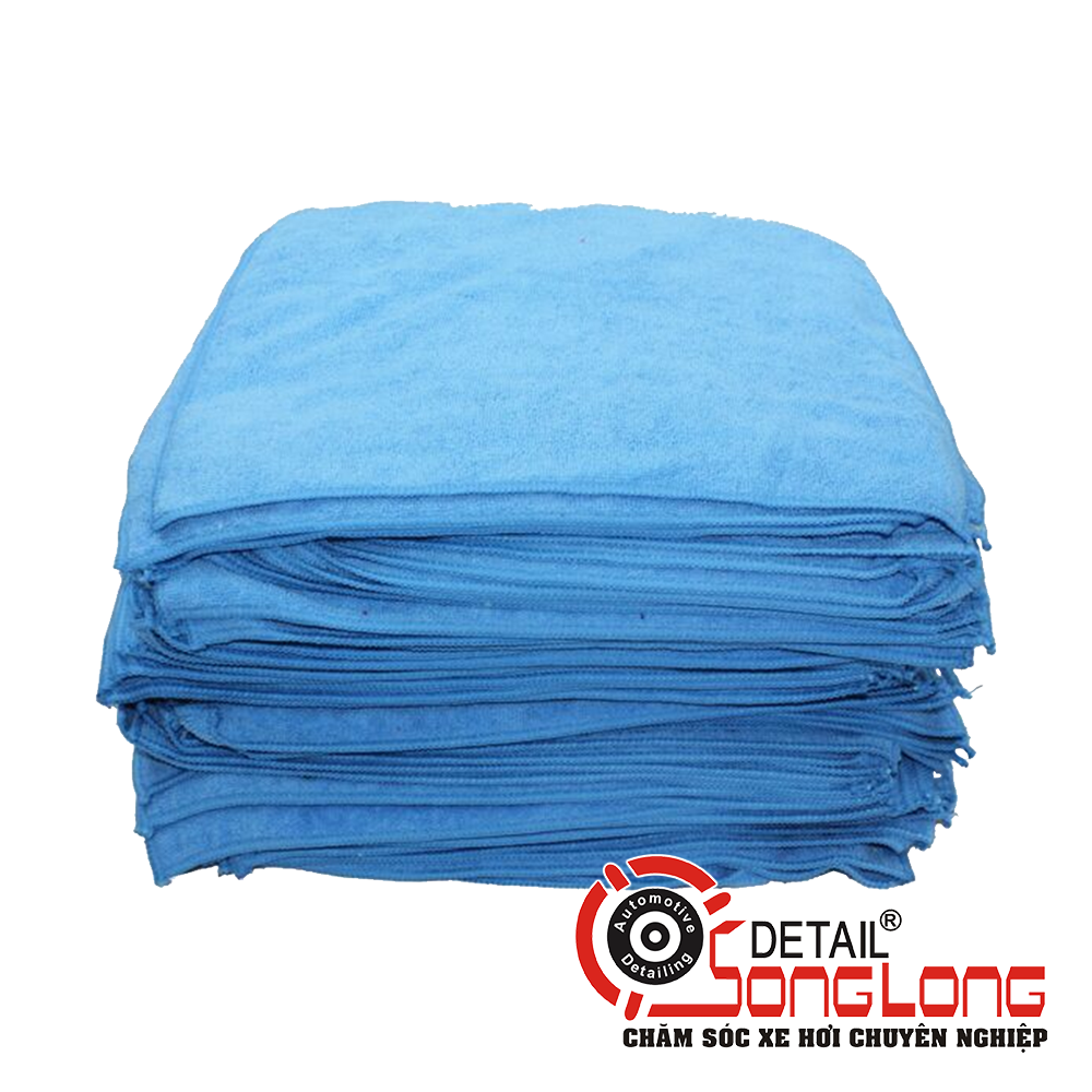 Khăn vi sợi Microfiber màu xanh nước biểnHT20A