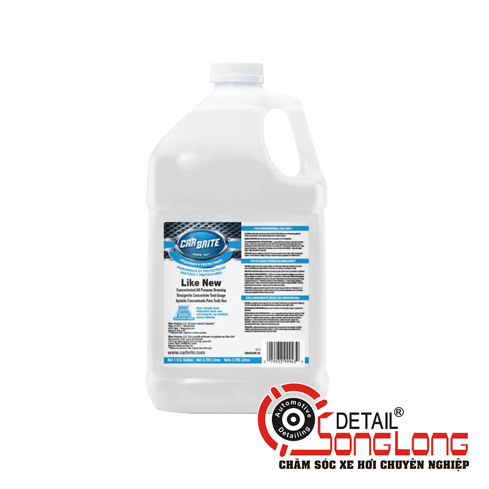 dưỡng lốp khoang máy like new carbrite 1gallon