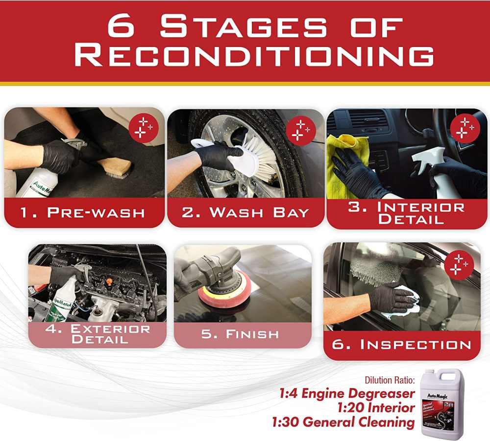 tẩy rửa đặc biệt 713 auto magic