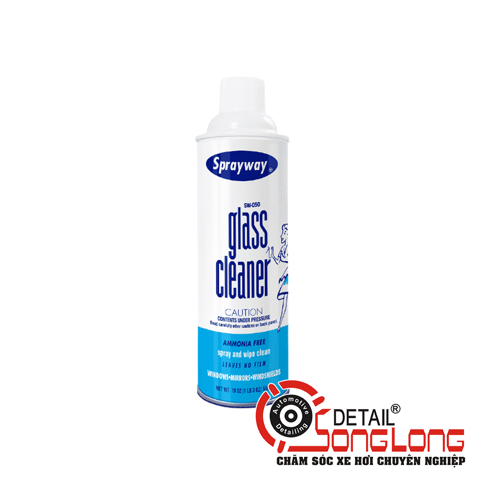 bình xịt dang bọt tẩy rửa kính sprayway glass cleaner