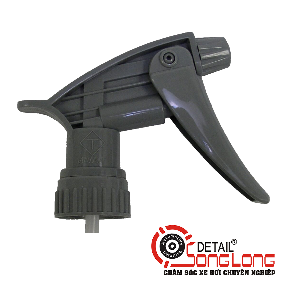 đầu bình xịt đài loan màu xám