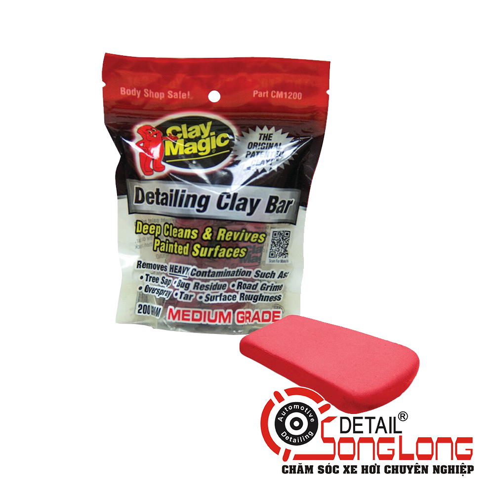 Đất sét hoạt tính đỏ - Clay Magic (Red)