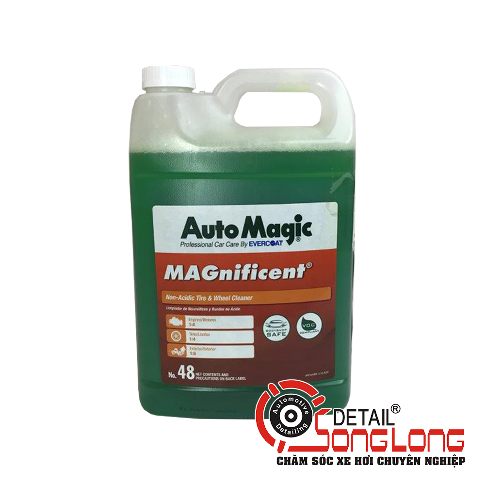 tẩy rửa la-zăng, khoang máy 48 auto magic 1gallon